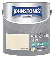 Johnstone's 304149 Vinyl Soft Sheen Emulsion - Magnolia,2.5