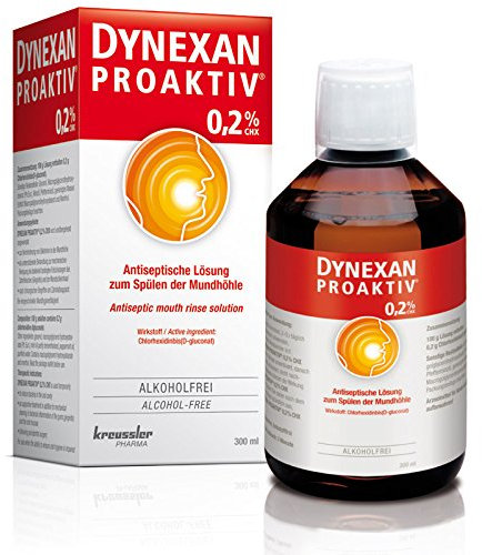 Dynexan Proaktiv Mundspülung 0,2% CHX 300ml, 2er Pack (2x 300ml)