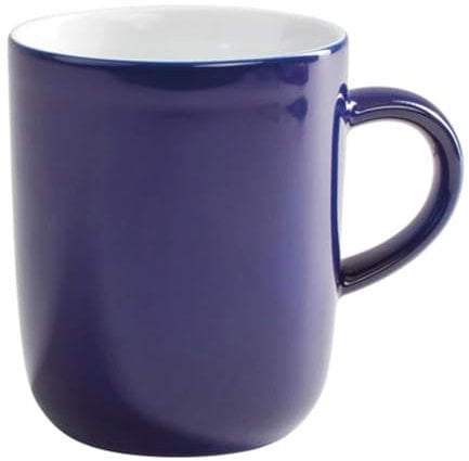KAHLA 575335A70307C Pronto Colore Becher 0,35 l royal blue|dunkelblauer Becher mit Henkel aus Porzellan