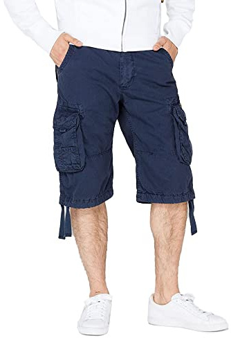 aplha industries Herren Jet Short Bermuda, rep.blue, 32