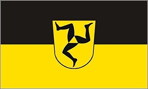 U24 Aufkleber Füssen Flagge Fahne 12 x 8 cm Autoaufkleber Sticker
