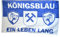 Flaggenfritze® Flagge Fanflagge Gelsenkirchen - Königsblau ein Leben lang - 90 x 150 cm