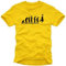 Basketball - Evolution ! T-Shirt gelb Gr.XL