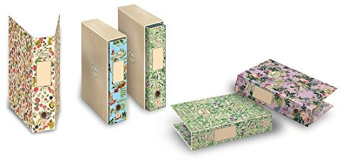 Pigna 0223325D8 Registratore con Custodia e Dorso da 8 cm, Colori assortiti, Dimensioni 28.5 X 35