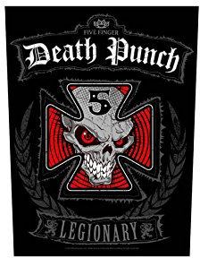 Five Finger Death Punch Rückenaufnäher - Legionary - FFDP Backpatch(BP986)
