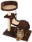 Kerbl Safari Air Arbre à Chat pour Chat Brun 49x30x61 cm
