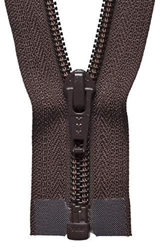 YKK 02030570 Spiralreißverschluss, Nylon, Nein 570 Braun, 30 cm Length