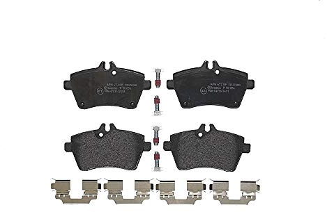 Brembo P 50 054 Bremsbelagsatz, Scheibenbremse - (4-teilig) | Kompatibel mit: MERCEDES-BENZ A-CLASS