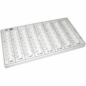 Wedo Ersatz-Münzeinsatz 328x178x31mm lichtgrau