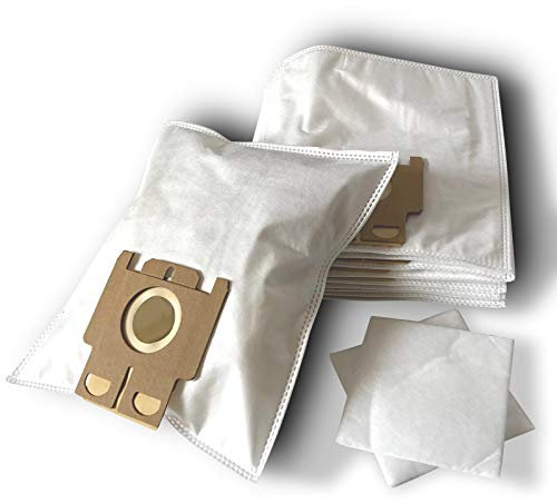 ZZ-Clan 10 Staubsaugerbeutel passend für Miele S 150, Staubbeutel Filtertüten S150 (+2 Filter - NV604)