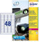 AVERY L4778-20 Box Blätter Etiketten Polyester, weiß