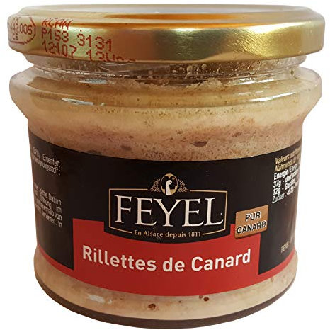 Feyel Entenrillettes 170g Glas