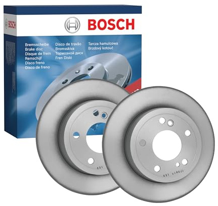 Bosch BD267 Bremsscheiben - ECE-R90 Zertifizierung - zwei Bremsscheiben pro Set
