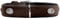 HUNTER SOFTIE STONE Hundehalsband, Kunstleder, mit Applikationen, pflegeleicht, 65 (L), braun