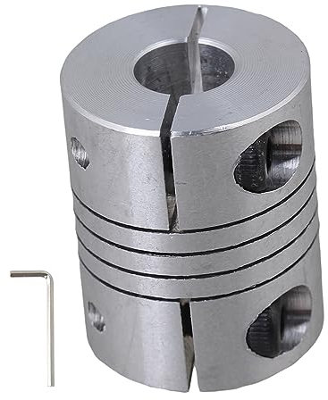 BQLZR 8 mm x 8 mm CNC-Schrittmotorkupplung, elastische Kupplung, Motorstecker wird häufig zum Anschluss von Servomotoren, Schrittmotoren, mechanischen Plattformen usw. verwendet.