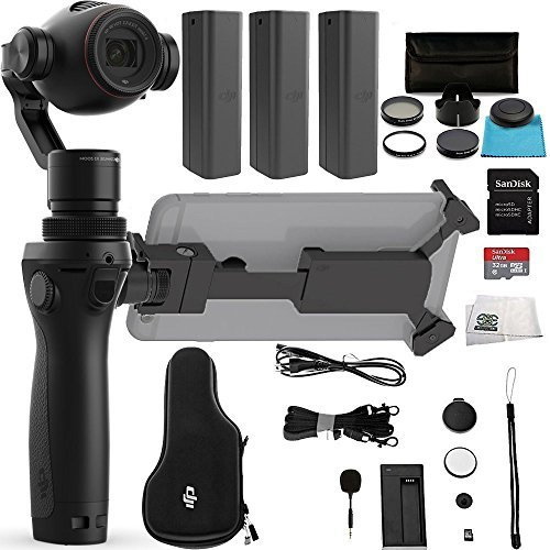 DJI Osmo + Plus Appareil photo 4K entièrement stabilisé