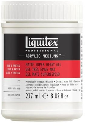 Liquitex Médium Gel Súper Espeso Mate Profesional, 237 ml, 237