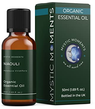 Mystic Moments | Organic Niaouli Essential Oil | 50ml | Melaleuca quinquenervia gives a sweet fresh camphoraceous aroma for diffusers, oil blends and fragrance formulations.