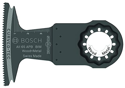 Bosch Professional 1x AII 65 APB Plunge Cut Saw Blades (for Wood with nails, Metal sandwich, Immersion depth 40 mm, Accessory Multitool)