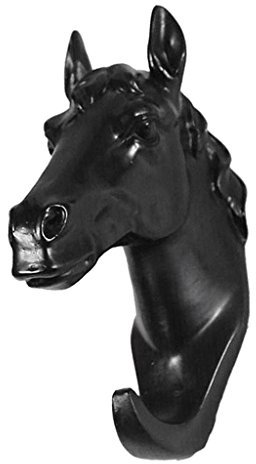 Generic Kreativ Tier Form Wandhaken Kleiderhaken Huthaken Haken - Pferdekopf 02, 2