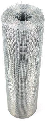 Easipet Galvanised Welded Wire Mesh 36 Inch x 15 Metre Roll with 1/4 Inch Square Mesh