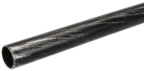 Gardinenstange, Stilrohr 16 mm ø Esperanca | L 120 cm | schwarz-Silber