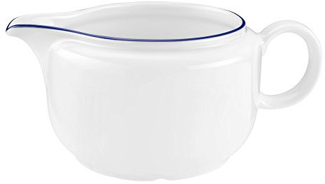 Seltmann Weiden - Compact Blaurand - Sauciere/Saucenkännchen - 0,60 l - Porzellan