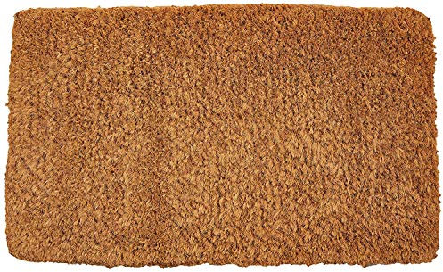 Dandy by William Armes, Melford Hand Woven Natural Coir Extra Thick Doormat, Brown, 75 x 45