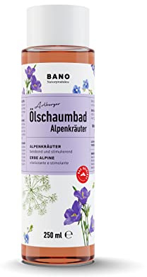 Arlberger Ölschaumad - Schaumbad mit reinen Ölen für Ihr Wohlbefinden (Alpenkräuter)