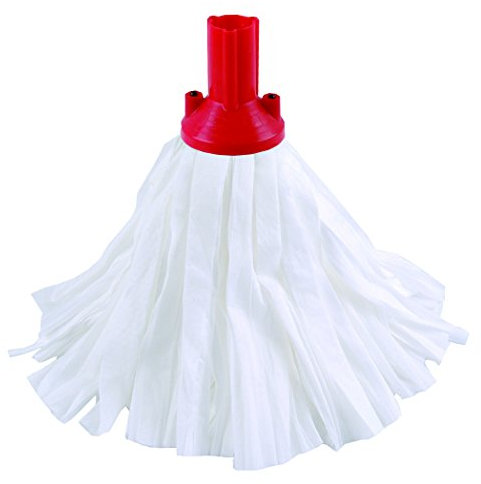 Exel R24 Big White Socket Mops Red - Pack of 10