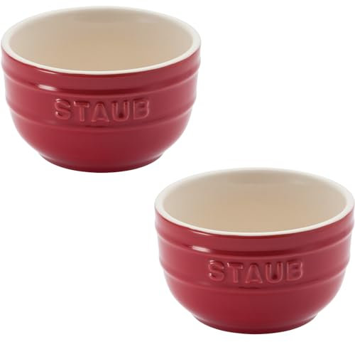 Zwilling Ramequin rond 9 cm lot de 2 cerise céramique