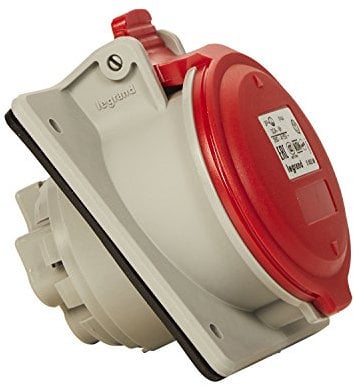 Legrand CEE enchufe de instalación, 32 A, rojo, 1