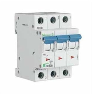 EATON PLSM-C6/2-MW Magnetothermischer Schalter, 2P, Kurve C, 6A, 7,5 cm x 3,5 cm x 8,0 cm, white