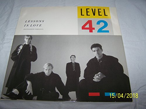LEVEL 42 lessons in love EXTENDED VERSION POSPX790 12 3 TRACK SINGLE