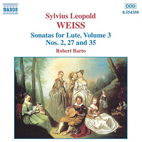 Weiss: Sonatas for Lute, Volume 3