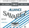 Savarez 655927 - Cuerdas para Guitarra Clásica Alliance HT Classic 540J Juego Tensión Alta, Azul