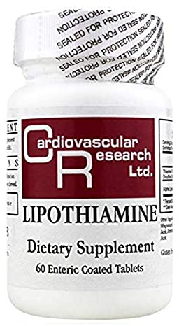 Cardiovascular Research Lipothiamine, White, 60 Count
