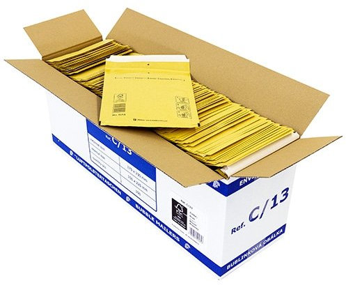 100 Luftpolster Versandtaschen C3 braun