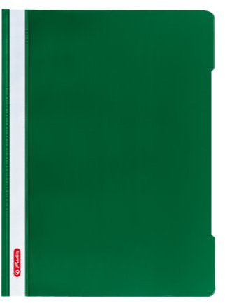 Herlitz Schnellhefter quality A4, Kunststoff, grün, 10 Stück