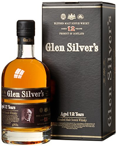 Glen Silvers Pure Malt 12 years Geschenkkarton Whisky, 1er Pack (1 x 700 ml)
