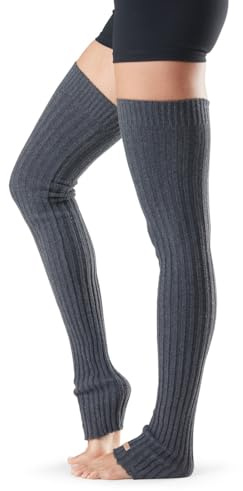 Toesox Unisex Thigh High Leg Warmer Yoga, Pilates & Casual Leg Warmer