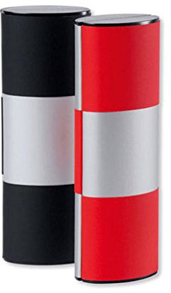 Victoria Etuis Zauberetui/Logic/Change Color, M, silber/schwarz/rot, 1 Stück