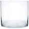 Royal Imports Blumenvase aus Glas mit dekorativem Zentralschaft für Hochzeit oder Zuhause 4 Zoll breit x 4 Zoll hoch Claro