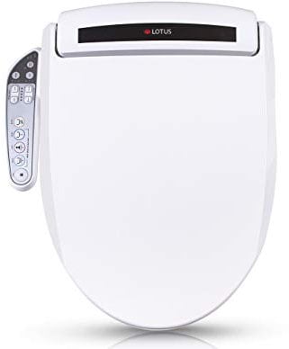 Lotus ATS-800 Smart Elongated Bidet Toilet Seat, White