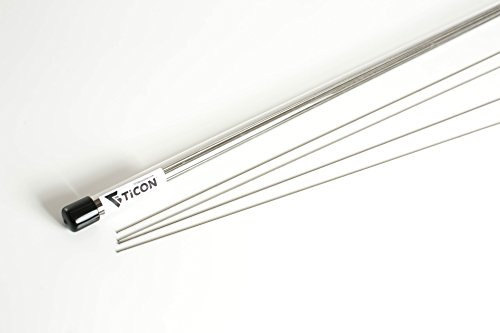 Ticon Industries – Tige de remplissage de soudure en titane CP1 (grade 1) 99,1 cm de long – 1 mm (1/4 lb)
