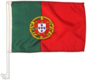 Drapeau de voiture Portugal