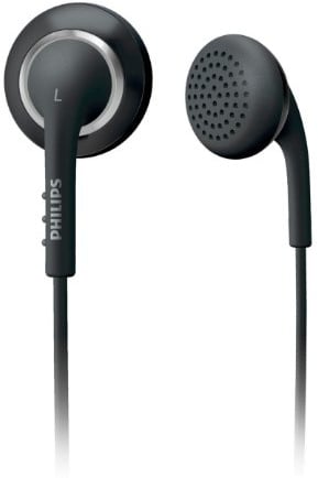 Philips SHE2641BN/27 - Cuffie intrauricolari con filo, 12-22000 Hz, 1 m, colore: Nero