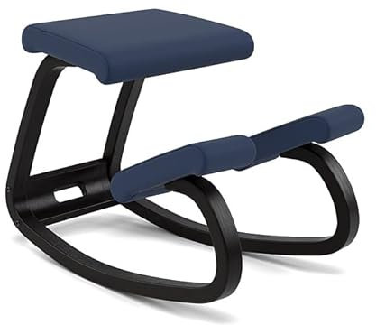Variable, Original Kniestuhl, Design von Peter Opsvik - Schwarz/Blau