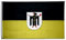 Flaggenfritze Fahne/Flagge Deutschland Stadt München mit Wappen + gratis Sticker