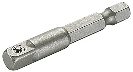 Alyco 193753 - Adaptador hexagonal 1/4de 60 mm para vasos de 1/2